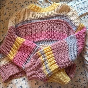 American eagle colorful sweater!